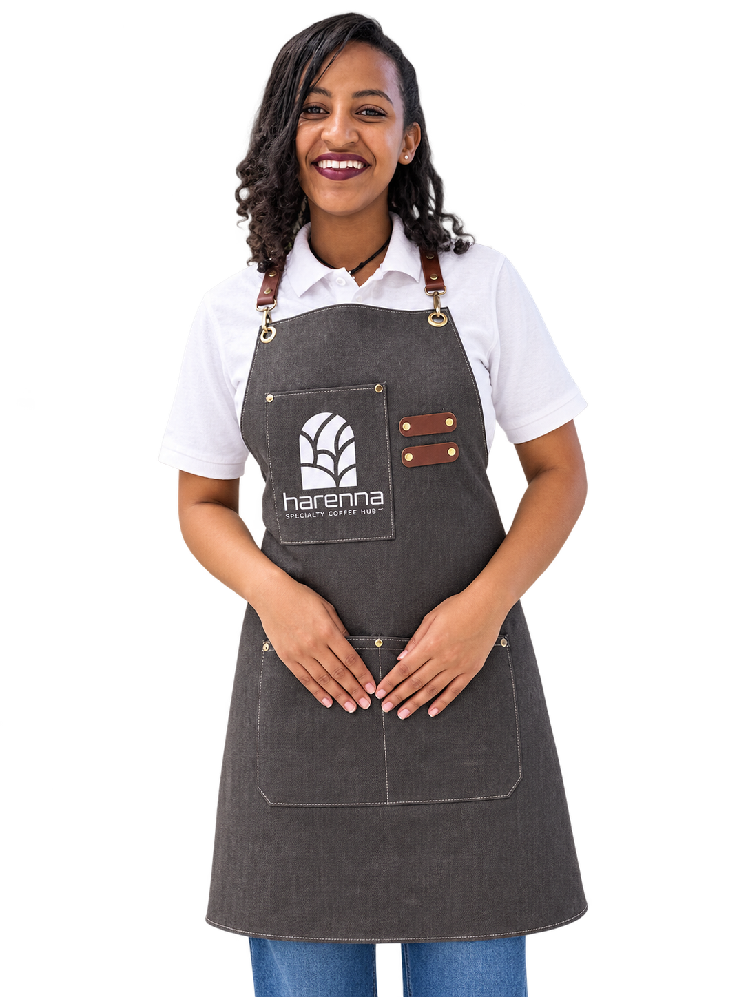 Harenna Professional Barista Canvas Apron