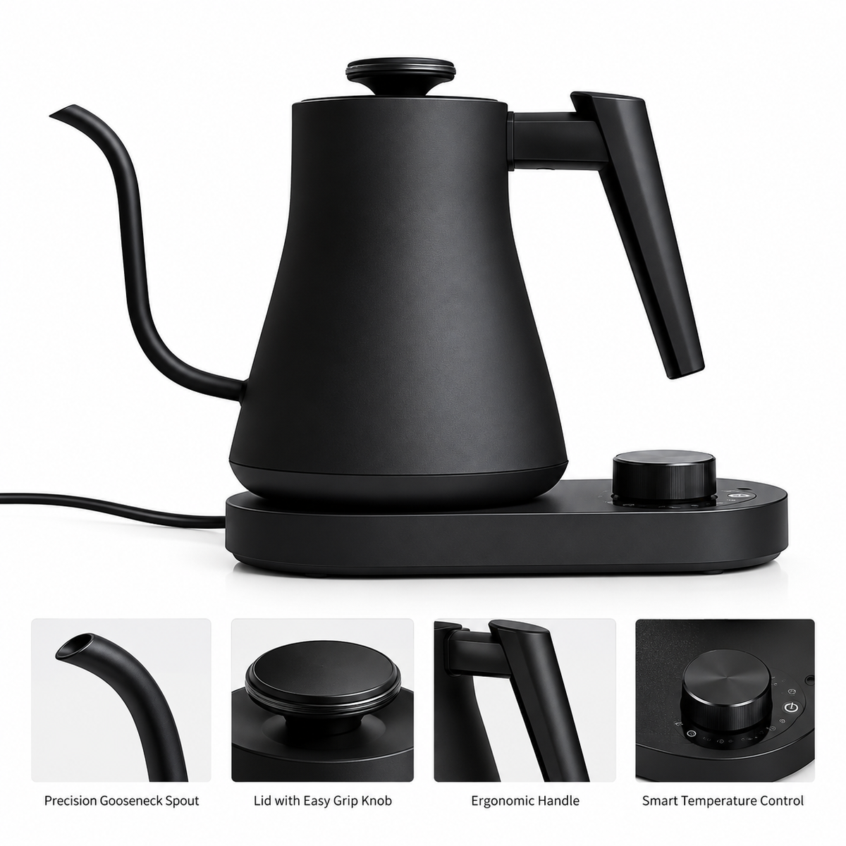 Flair Cafe Kettle 800 ml Black
